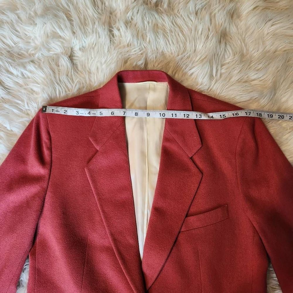Pink Single-Button Blazer Jacket - Picture 5 of 12